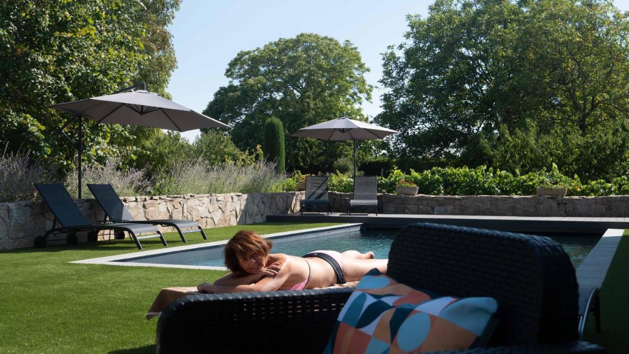 Mas De Chaufondes Bed & Breakfast Crest Bagian luar foto