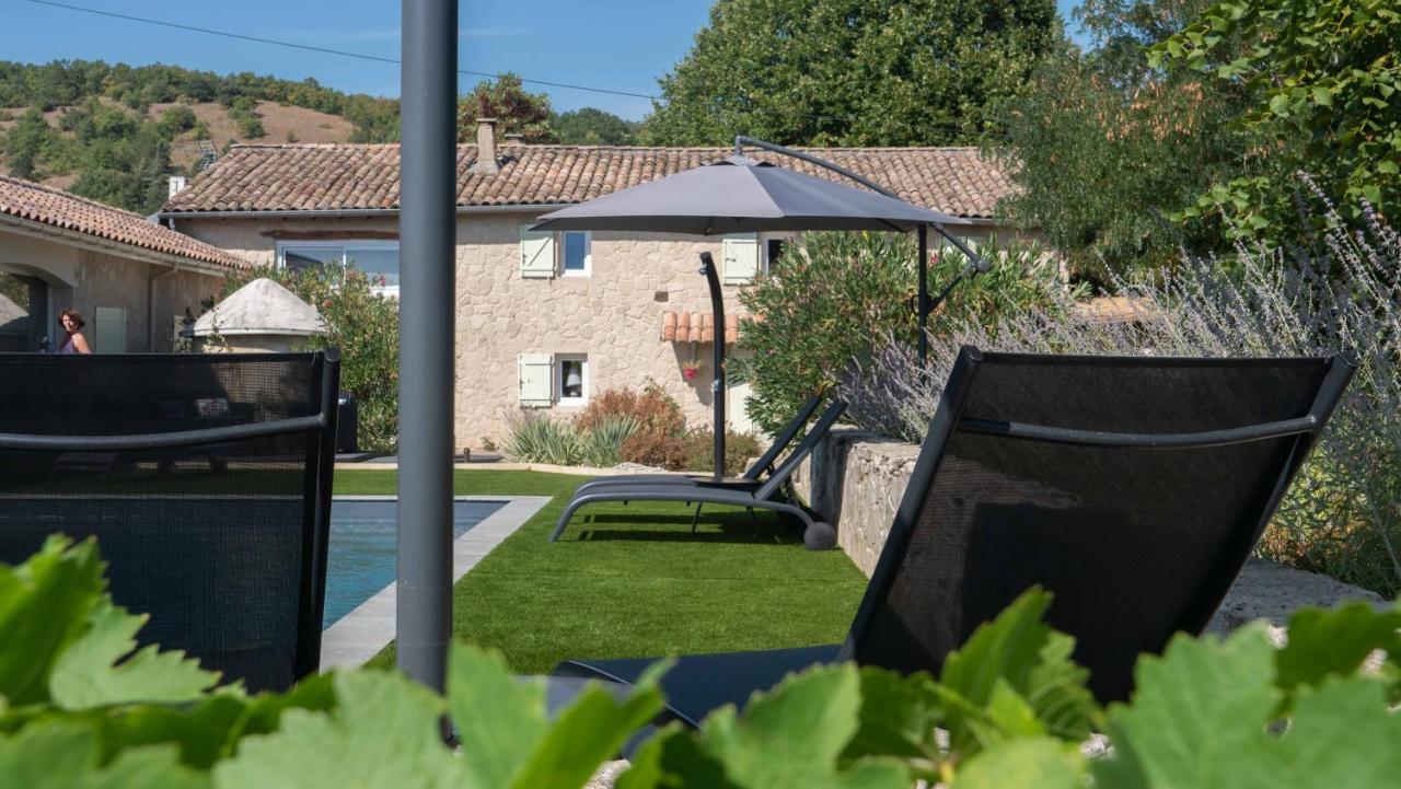 Mas De Chaufondes Bed & Breakfast Crest Bagian luar foto